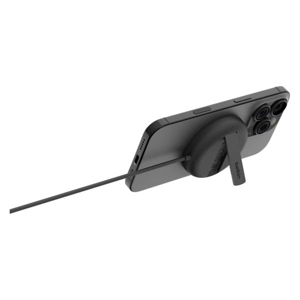 Belkin BoostCharge Pro Caricatore Magnetico 15W USB-C - MagSafe e Qi2 - Nero