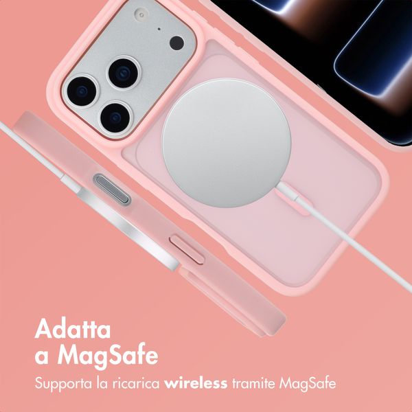 imoshion Cover posteriore Color Guard con MagSafe Apple iPhone 17 Pro - Rosa chiaro