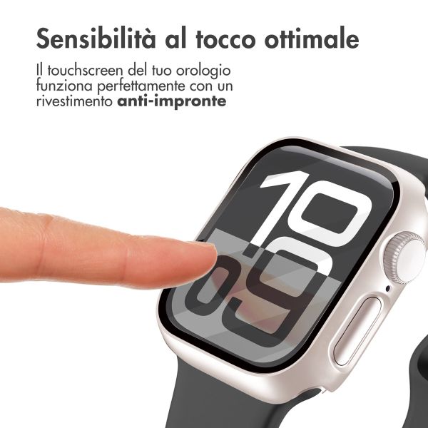 imoshion Cover rigida integrale Apple Watch 10 / 11 - 42 mm - Starlight