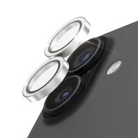 PanzerGlass Pellicoprotettiva fotocamera Hoops Optic Rings Apple iPhone 17 - Glitter Argento