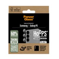 PanzerGlass Pellicole protettive fotocamera Hoops Optic Rings Samsung Galaxy S25 Edge - Nero