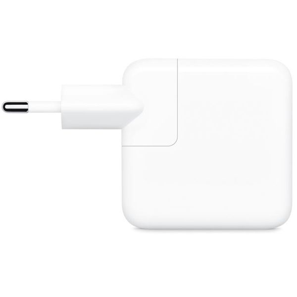 Apple Adattatore di Alimentazione USB-C Originale - Caricabatterie - Doppia porta USB-C - 35W - Bianco