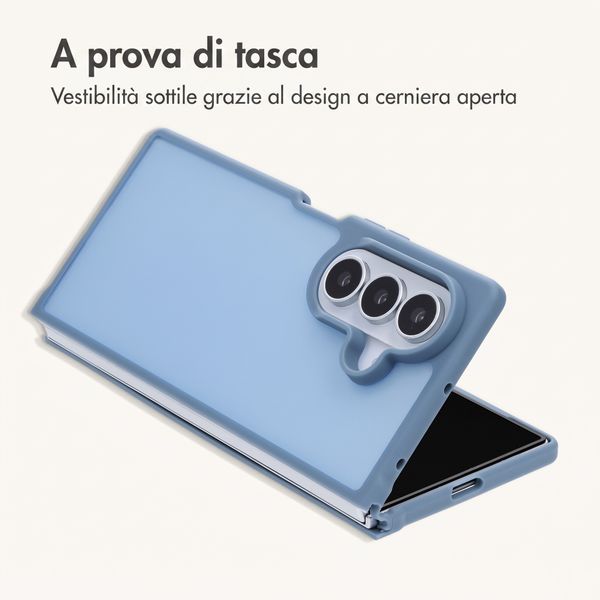imoshion Cover posteriore Color Guard Samsung Galaxy Z Fold 8 Ultra - Azzurro