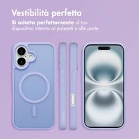 imoshion Cover posteriore Color Guard con MagSafe Apple iPhone 16 - Lilla