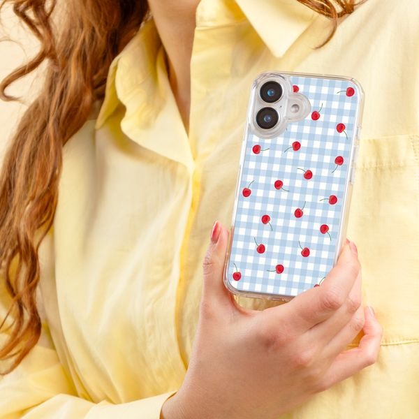 imoshion Cover design Samsung Galaxy S26 FE - Cherry Check