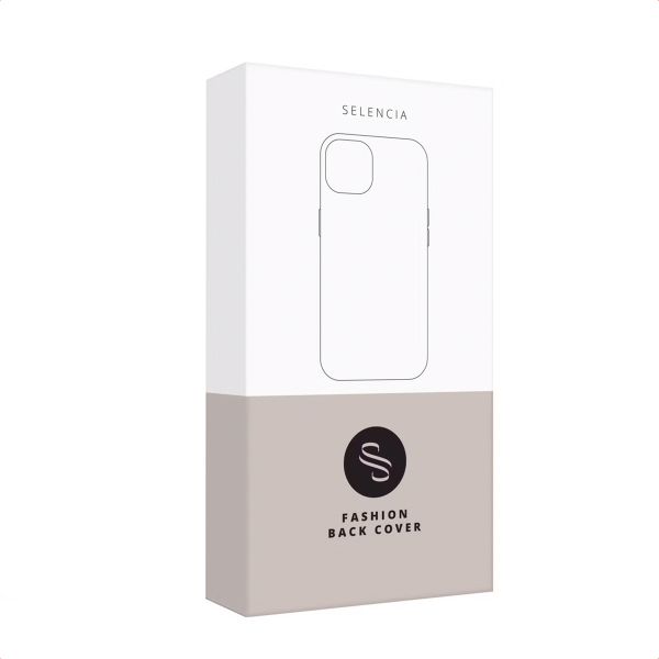 Selencia Cover Sabi Stampa pantera con MagSafe Apple iPhone 16 Pro Max - Soft Ivory