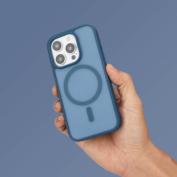 imoshion Cover posteriore Color Guard con MagSafe Apple iPhone 15 Pro - Blu scuro