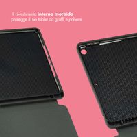 Selencia Cover per tablet Vivid Apple iPad 9 (2021) 10.2 pollici / iPad 8 (2020) 10.2 pollici / iPad 7 (2019) 10.2 pollici - Wild Spots Lipstick