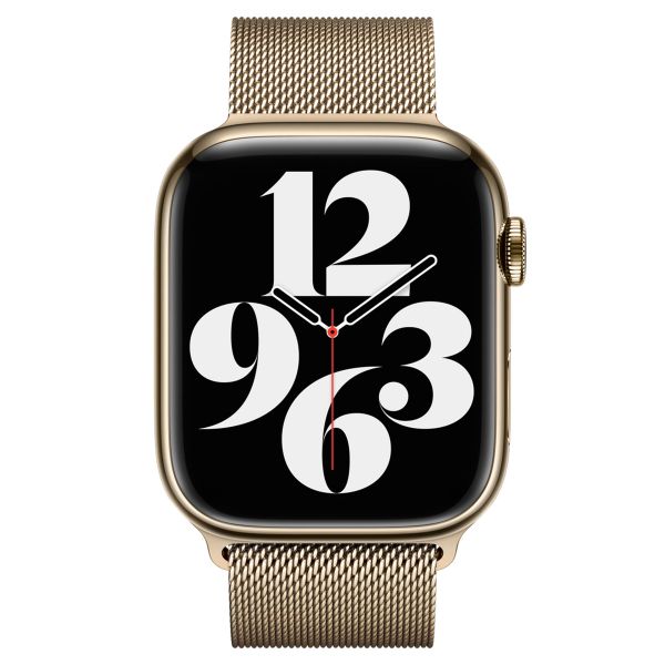 Apple Cinturino Milanese Loop Apple Watch | 44/45/46/49 mm - Goud