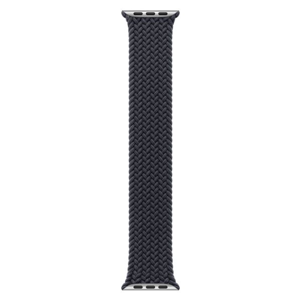 Apple Cinturino Solo intrecciato Apple Watch | 38/40/41/42 mm - Taglia 6 - Midnight