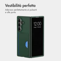 imoshion Backcover con porta carte Samsung Galaxy Z Fold 8 Ultra - Verde scuro