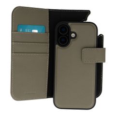 imoshion Cover a libro di lusso 2-in-1 rimovibile Apple iPhone 16 - Verde