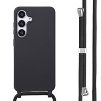 imoshion Cover in Silicone con Cordino Samsung Galaxy S25 - Nero