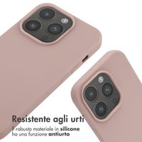 imoshion Cover in Silicone con Cordino Apple iPhone 14 Pro - Sand Pink