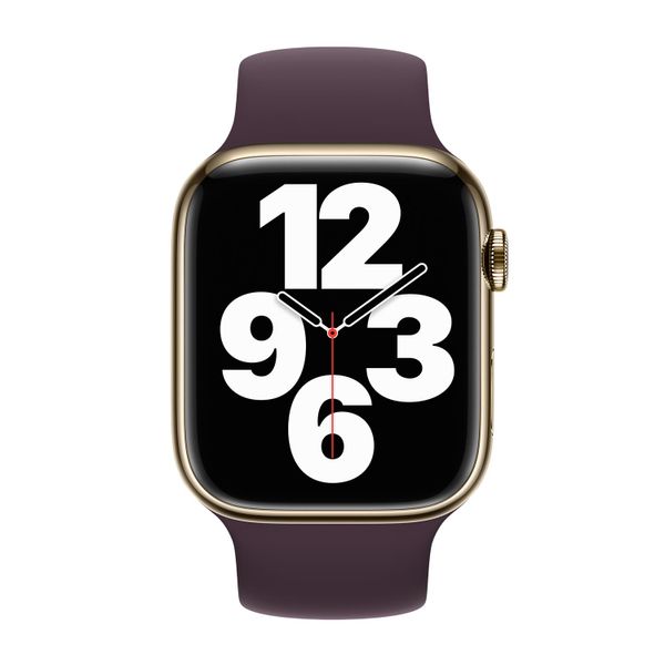 Apple Cinturino Solo Loop Apple Watch | 44/45/46/49 mm - Taglia 5 - Dark Cherry