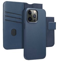 Accezz Cover in pelle 2 in 1 con MagSafe Apple iPhone 15 Pro Max - Nightfall Blue
