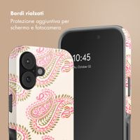 Selencia Cover posteriore Vivid con MagSafe Apple iPhone 17 - Paisley Blush