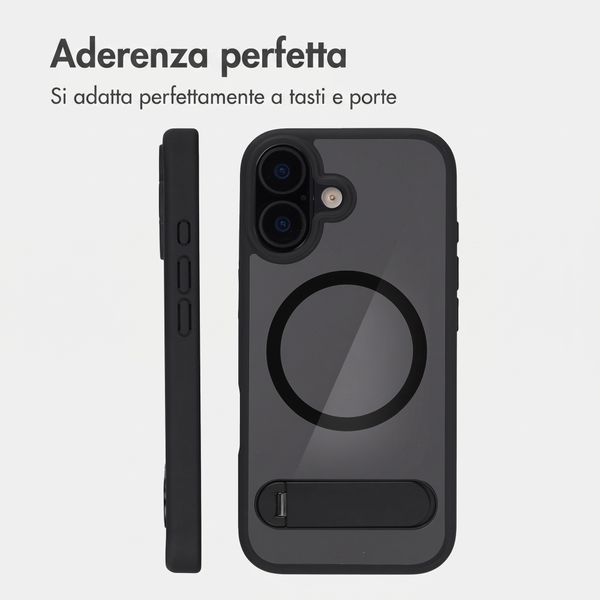 Accezz Cover Hold con MagSafe Apple iPhone 16 - Black