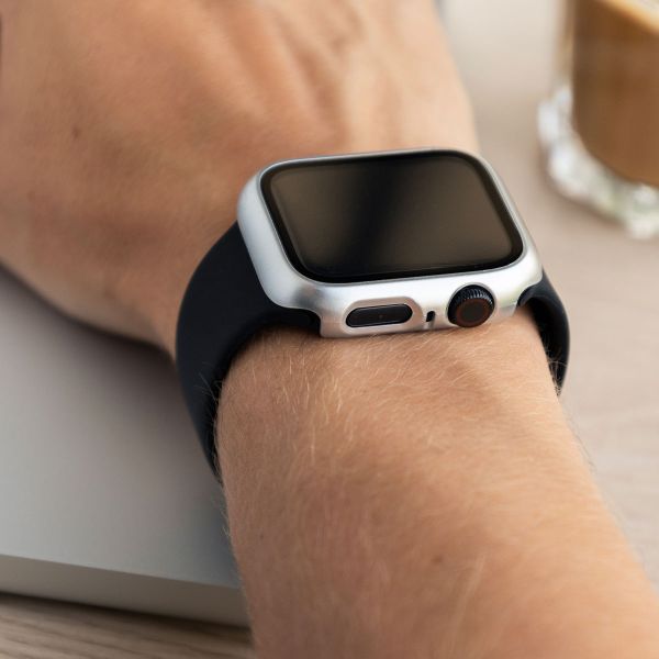 imoshion Cover rigida integrale Apple Watch 4 / 5 / 6 / SE - 44 mm - Argento