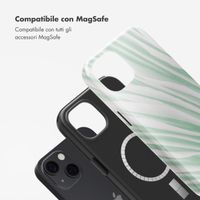 Selencia Cover posteriore Vivid con MagSafe Apple iPhone 13 - Nature Grayed Jade