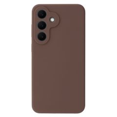 Accezz Cover in silicone liquido con MagSafe Samsung Galaxy S26 FE - New Tea Brown