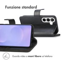 imoshion Cover a libro di Lusso Samsung Galaxy S26 Plus - Nero