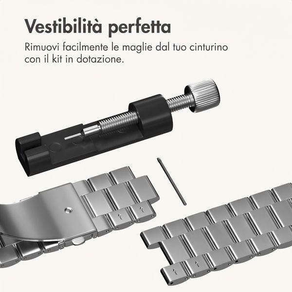 imoshion Cinturino in acciaio Apple Watch | 38/40/41/42 mm - Argento