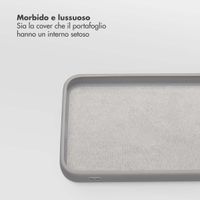 Selencia Libreria rimovibile Olyn con MagSafe Samsung Galaxy A55 - Grigio