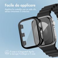 imoshion Cover rigida integrale lucida Apple Watch 1 / 2 / 3 - 42 mm - Nero