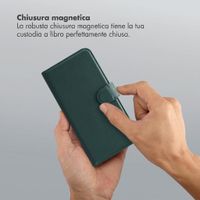 Selencia Libreria rimovibile Olyn con MagSafe Samsung Galaxy A37 (5G) - Verde