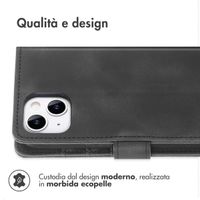 imoshion Cover a libro con Cordino Apple iPhone 14 / 13 - Nero