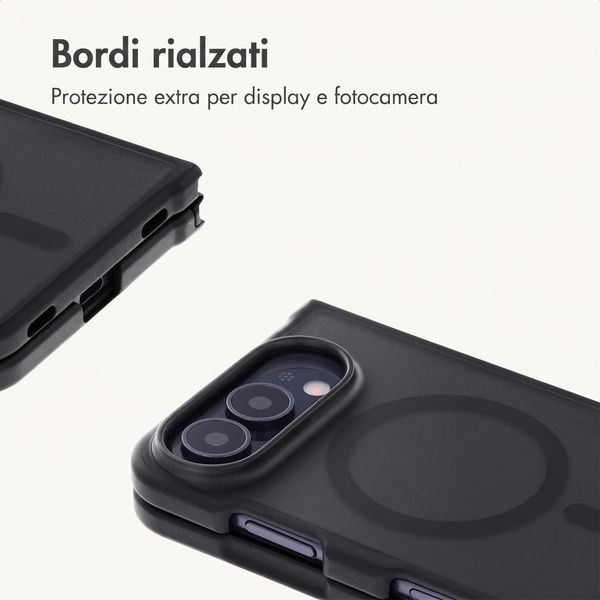 imoshion Cover posteriore Color Guard con MagSafe Apple iPhone Duo - Nero