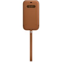 Apple Sleeve in Pelle iPhone 12 Pro Max - Saddle Brown