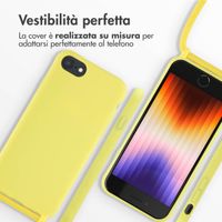 imoshion Cover in Silicone con Cordino Apple iPhone SE (2022 / 2020) / 8 / 7 - Giallo