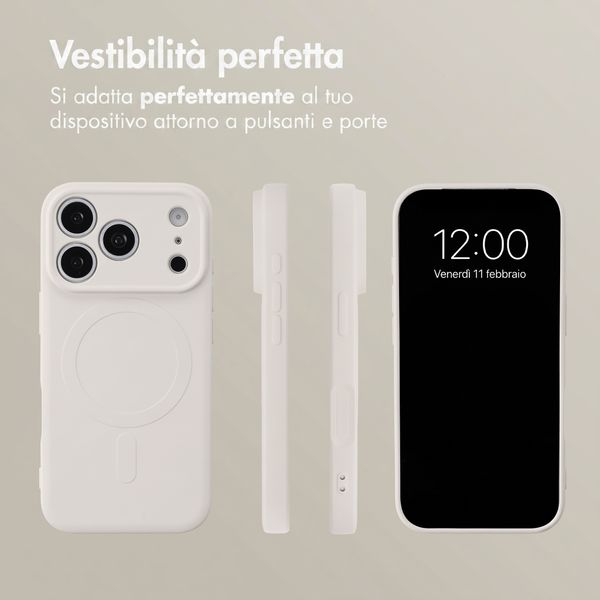 imoshion Cover Posteriore Colorata con MagSafe Apple iPhone 18 Pro Max / 17 Pro Max - Beige