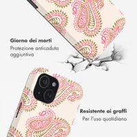 Selencia Cover posteriore Vivid con MagSafe Apple iPhone 15 - Paisley Blush