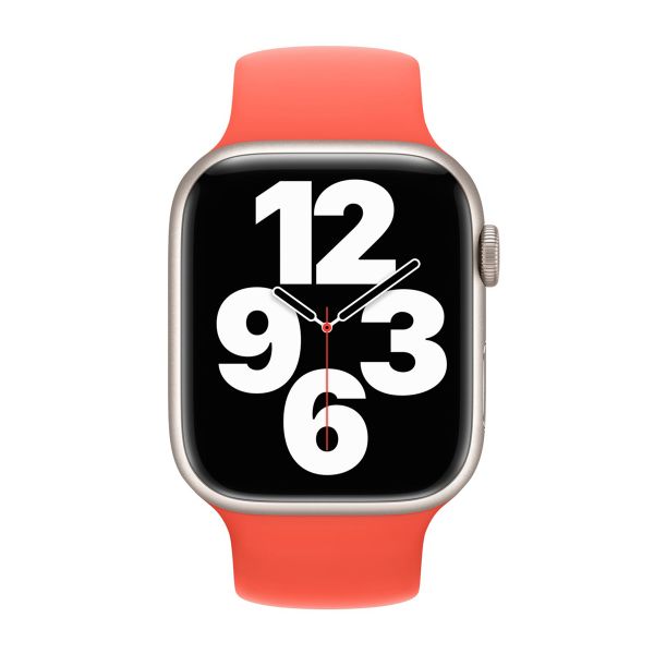 Apple Cinturino Solo Loop Apple Watch | 44/45/46/49 mm - Taglia 8 - Nectarine