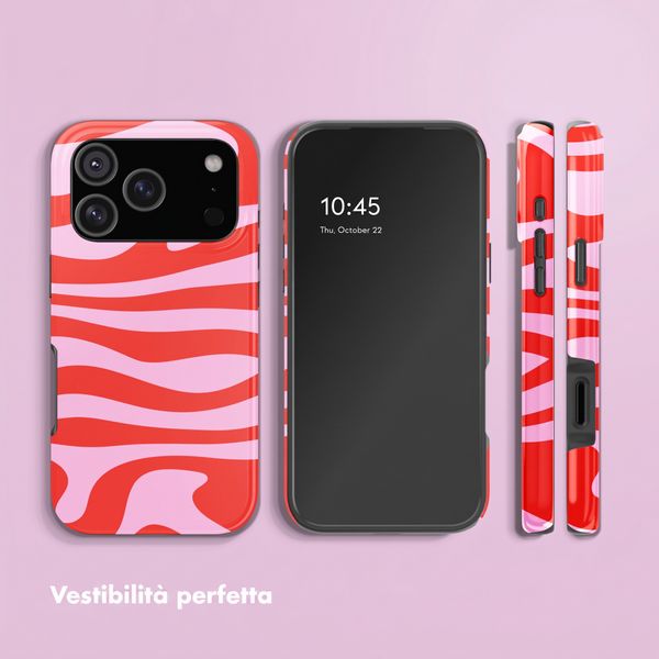 Selencia Cover Posteriore Vivid Apple iPhone 18 Pro Max - Dream Swirl Pink