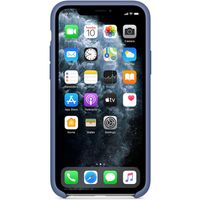 Apple Cover in Silicone Apple iPhone 11 Pro - Linen Blue