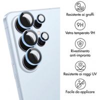 imoshion 2 Pack protezione lente fotocamera per Samsung Galaxy S26 Ultra - Sky Blue