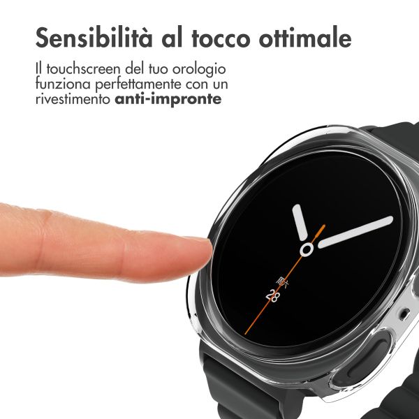 imoshion Cover rigida Bumper Samsung Galaxy Watch 8 - 40 mm - Trasparente