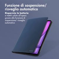 Accezz Cover Tablet Classica Apple iPad Air 13 pollici (2026) M4 / (2025) M3 / (2024) M2 - Blu scuro
