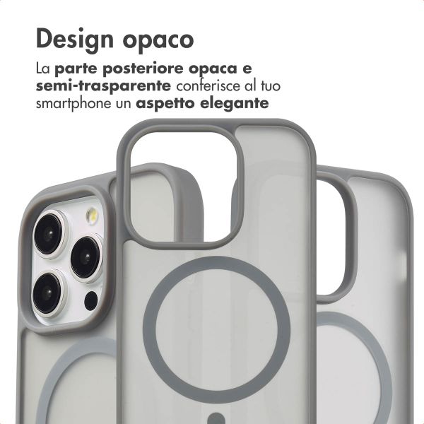 imoshion Cover posteriore Color Guard con MagSafe Apple iPhone 14 Pro - Grigio