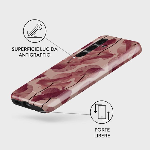 Burga Cover Posteriore Resistente Samsung Galaxy S25 Plus - Tender Kiss
