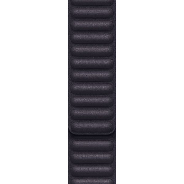 Apple Cinturino Leather Link Apple Watch | 44/45/46/49 mm - Taglia M/L - Ink