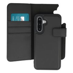 imoshion Cover a libro di lusso 2-in-1 rimovibile Samsung Galaxy A17 (5G) / (4G) - Nero