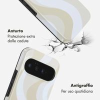 Selencia Cover posteriore Vivid con MagSafe Google Pixel 11 Pro - Desert Waves Beige