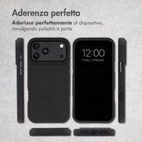 Accezz Cover Posteriore Resistente con MagSafe Apple iPhone 18 Pro Max / 17 Pro Max - Nero