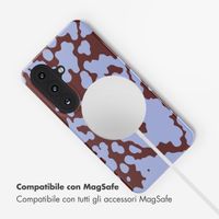 Selencia Cover posteriore Vivid con MagSafe Samsung Galaxy S26 - Moo'd Lavender Glow