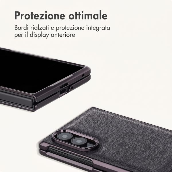 imoshion Backcover in ecopelle Samsung Galaxy Z Fold 8 - Nero
